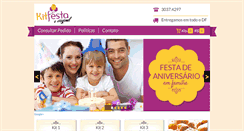 Desktop Screenshot of kitfestadf.com.br